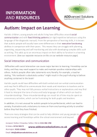 AS Autism_Impact on Learning